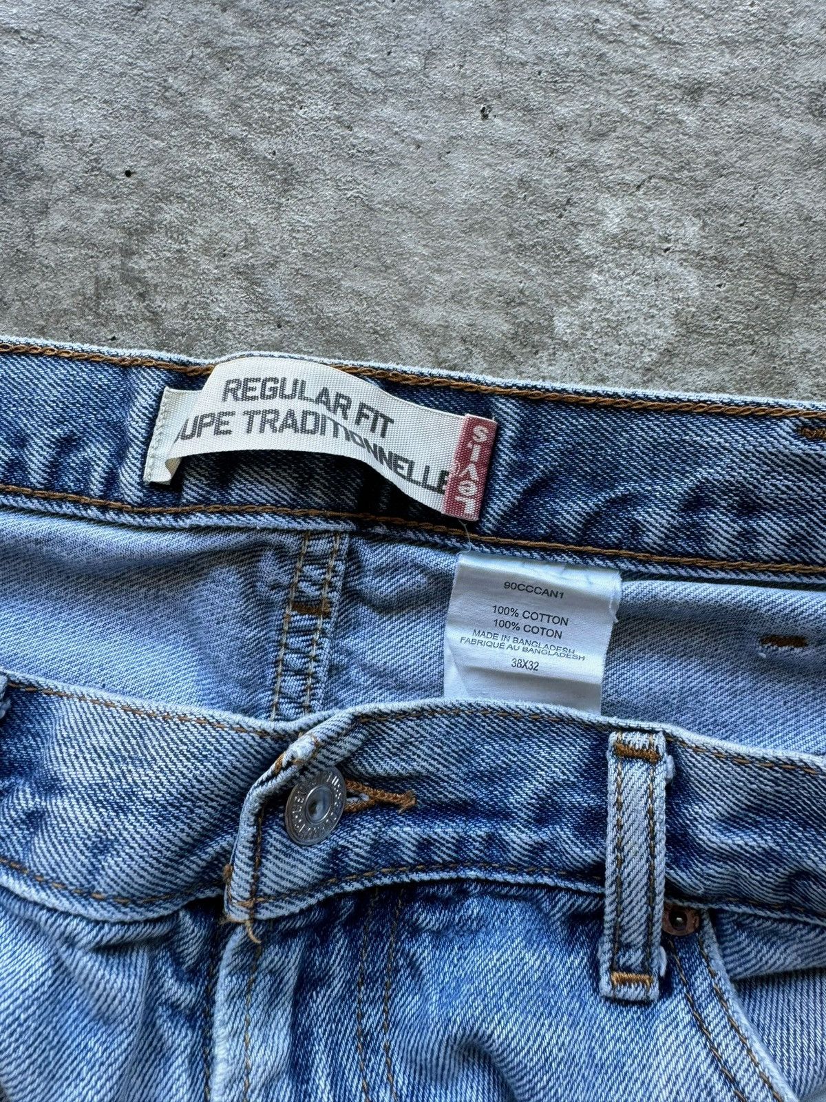 Levi's × Vintage Vintage Streetwear Levi Straight Fit Jeans Size US 38 / EU 54 - 10 Thumbnail