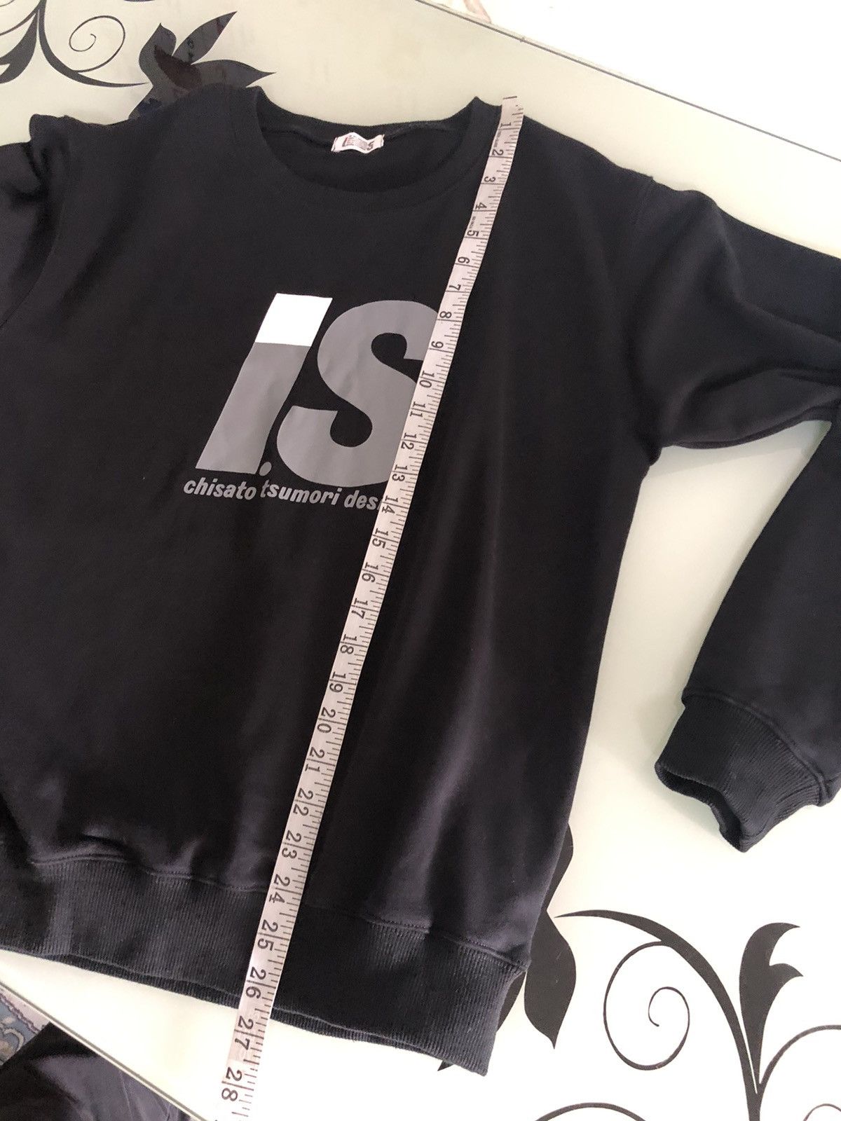 Issey Miyake Nice Piece❗️Issey Miyake Big Logo I.S Crewneck Sweatshirt Size US S / EU 44-46 / 1 - 17 Thumbnail