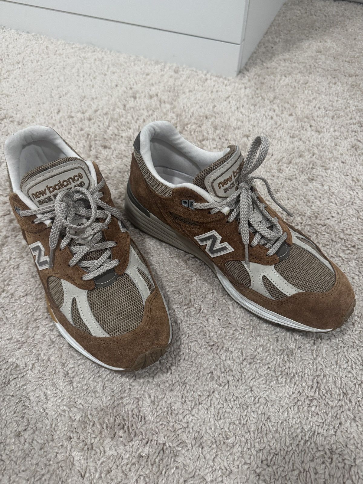 New Balance New Balance 991 v2 ‘Iconic Influences’ Caramel Cafe Size US 8.5 / EU 41-42 - 2 Thumbnail