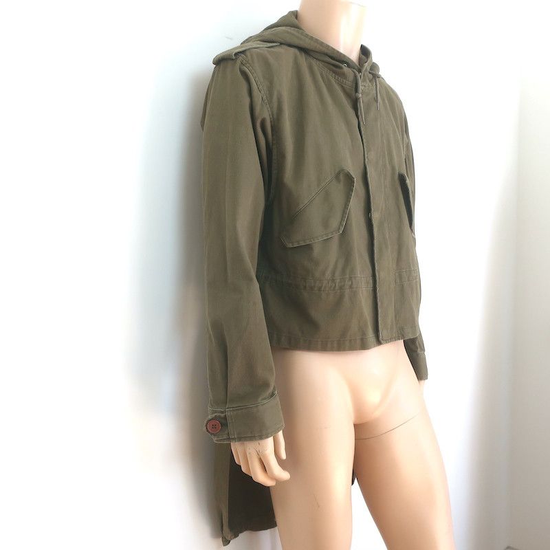 Saint Laurent Paris Saint Laurent Military Parka Army Green Twill Size 48 Size US M / EU 48-50 / 2 - 5 Thumbnail