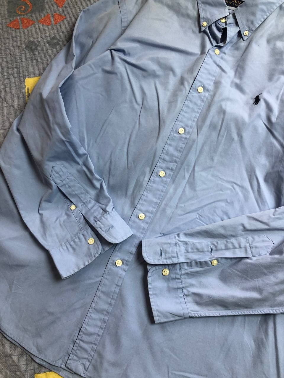 Polo Ralph Lauren × Ralph Lauren × Vintage Vintage Shirt Polo Ralph Lauren Size US XL / EU 56 / 4 - 4 Thumbnail