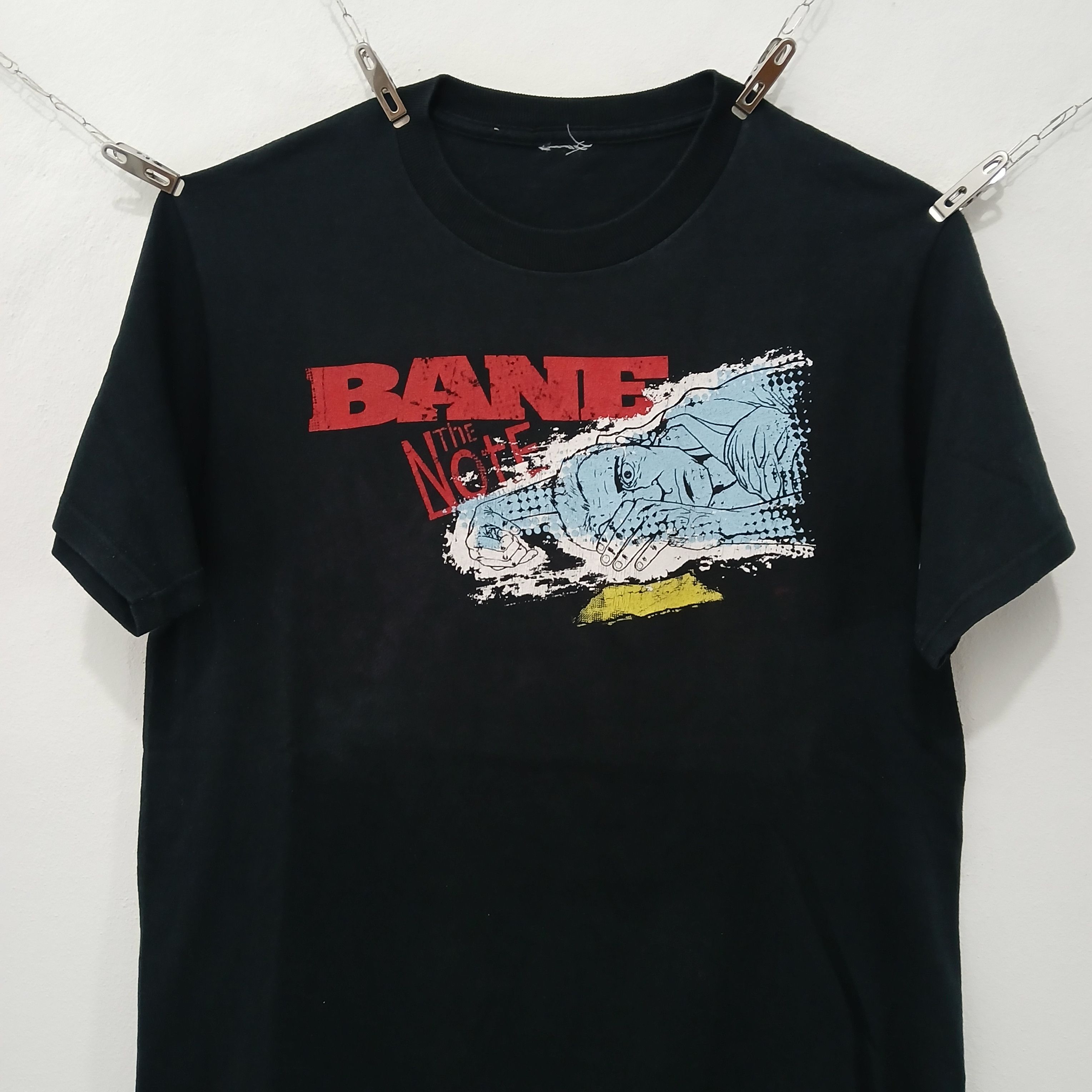 Band Tees BANE Hardcore Band Album The Note Vintage Early Tee 2000s Size US M / EU 48-50 / 2 - 2 Thumbnail