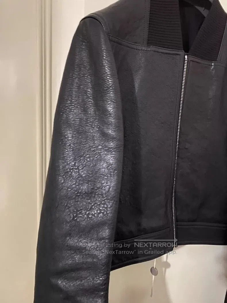 Rick Owens Rick Owens Short Flight Jacket- Size US L / EU 52-54 / 3 - 4 Thumbnail