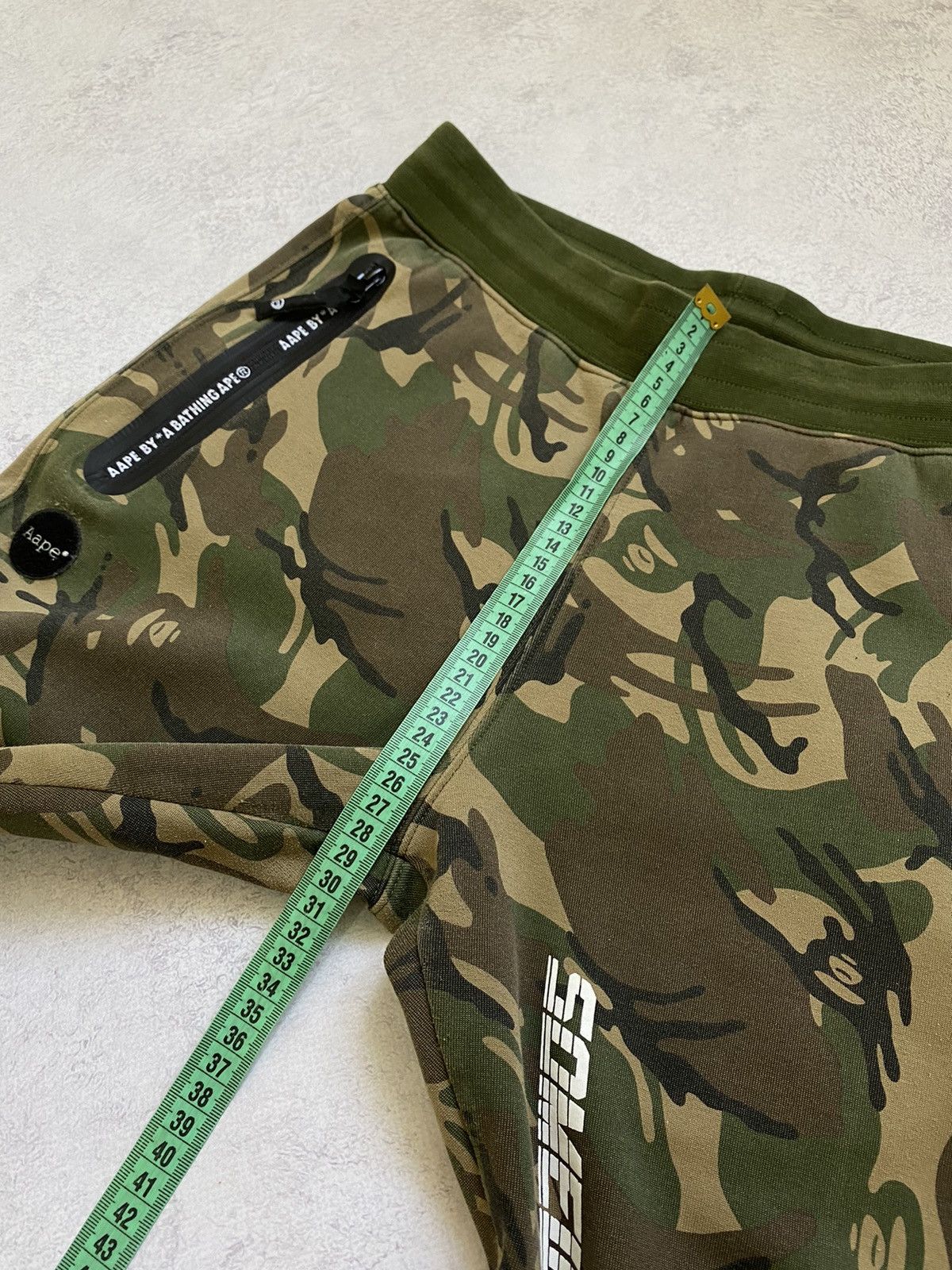 Aape Aape A Bathing Ape Mens Camo Joggers Size S Size US 28 / EU 44 - 19 Thumbnail