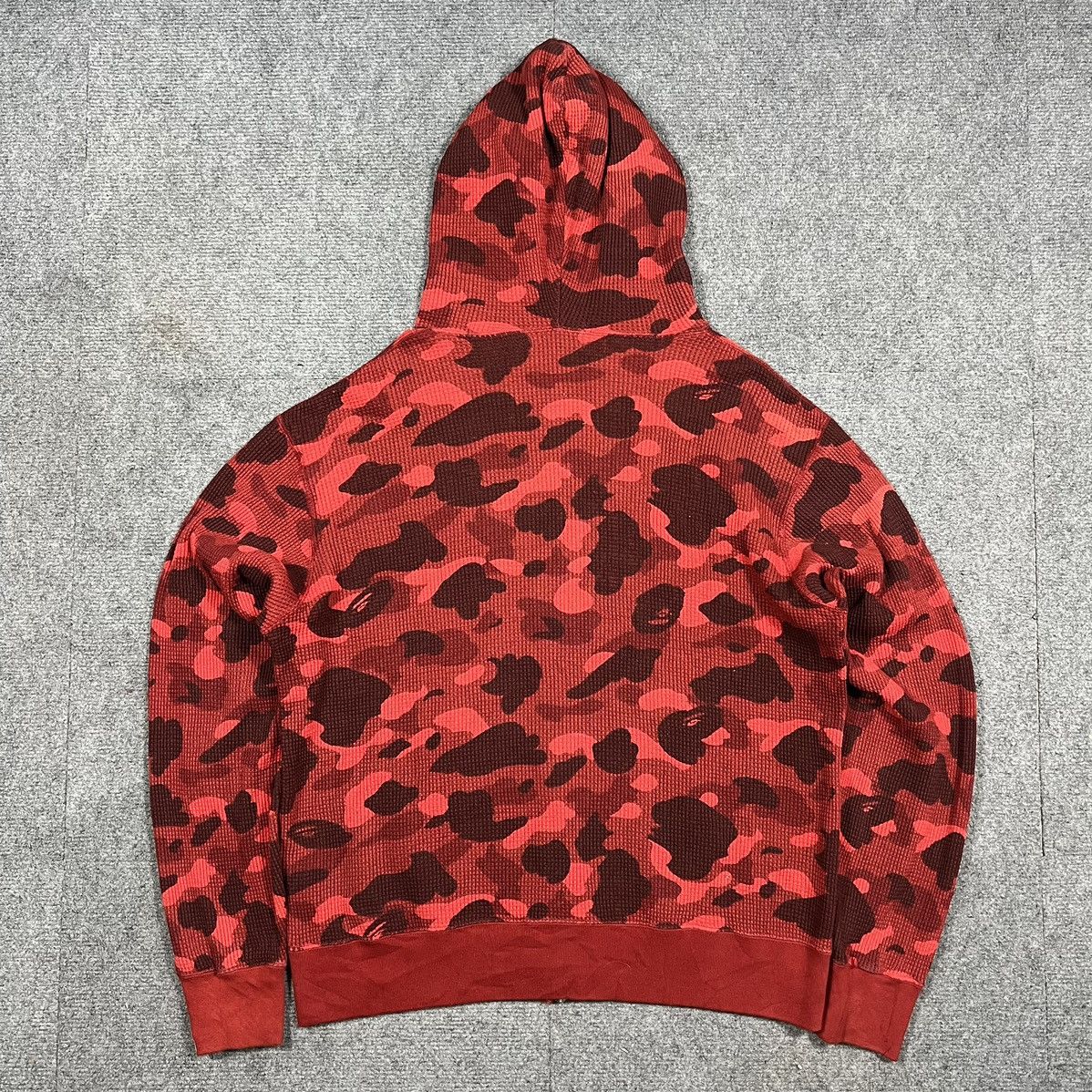 Bape × Nigo BAPE HEAD RED CAMO FULL ZIP HOODIE Size US XL / EU 56 / 4 - 2 Thumbnail