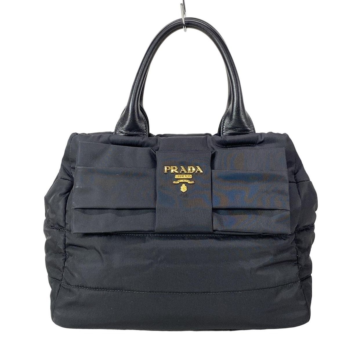 Prada PRADA Tessuto Bomber Handbag 1BG005 Size ONE SIZE - 1 Thumbnail