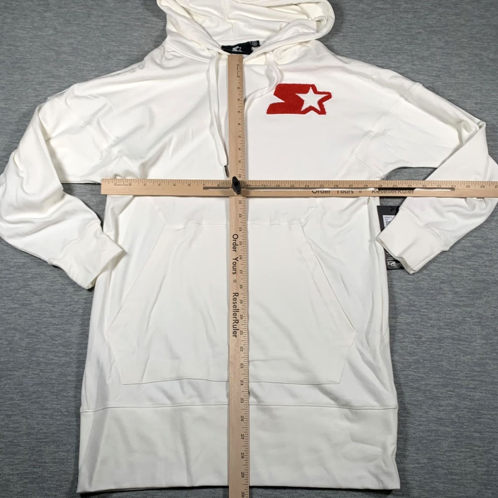 Starter Starter Hoodie Dress Womens Small White Red Black Label Logo Pullover Long NWT Size S / US 4 / IT 40 - 7 Thumbnail