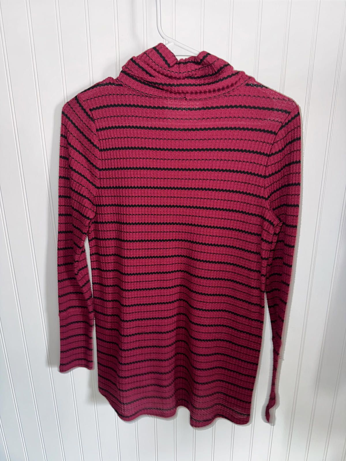 Other Dana Buchman Women's Small Red and Black Striped Sweater Size S / US 4 / IT 40 - 2 Thumbnail