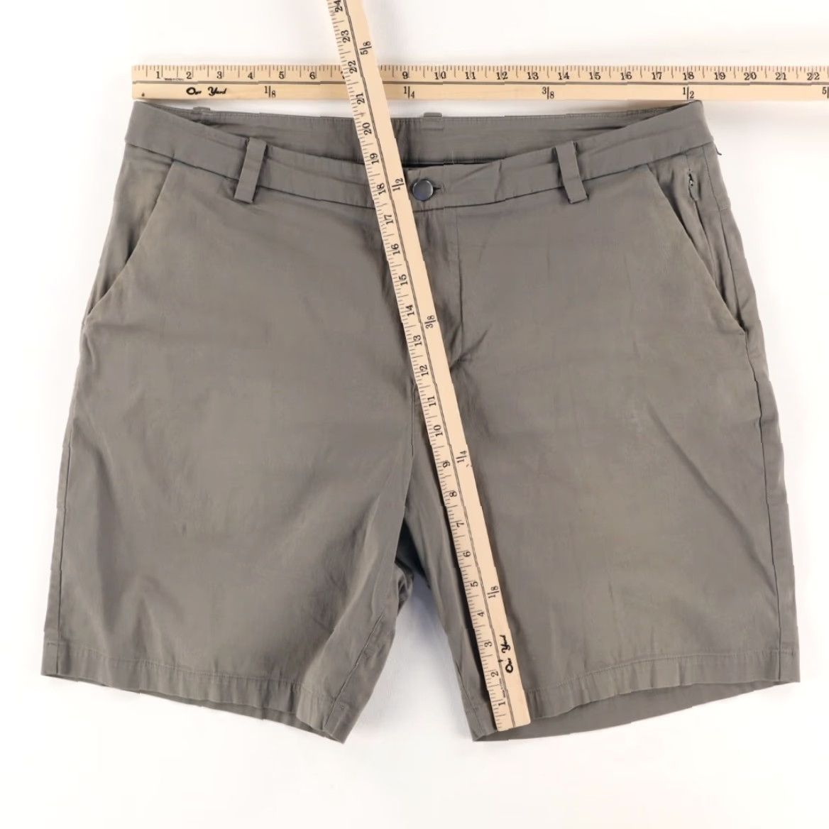 Lululemon Lululemon Commission 9" Polyester Woven Golf Shorts Olive Men's 36 Size US 36 / EU 52 - 3 Thumbnail