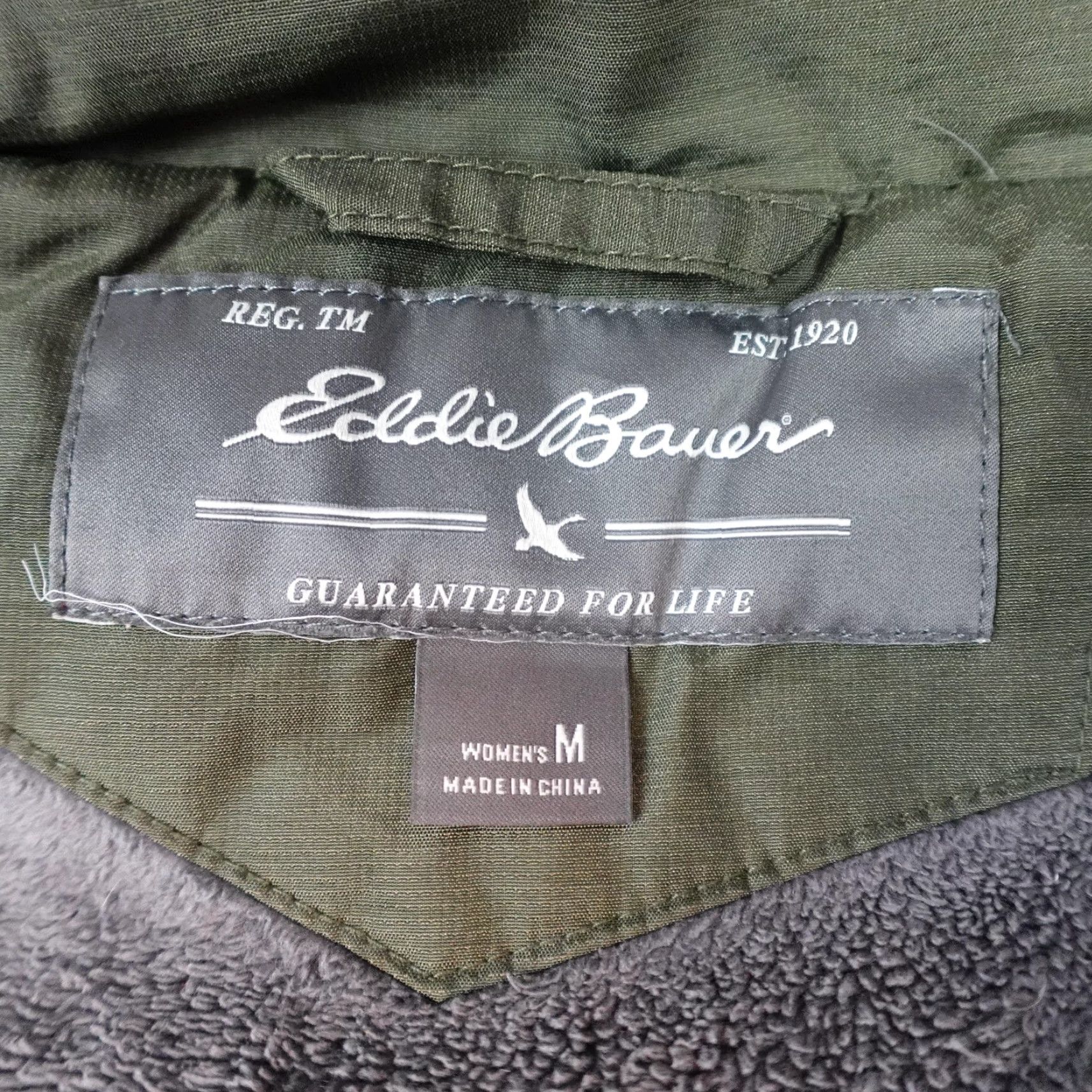 Eddie Bauer Eddie Bauer Sun Valley Jacket Womens Medium Green Hooded Long Down Puffer Size M / US 6-8 / IT 42-44 - 7 Thumbnail