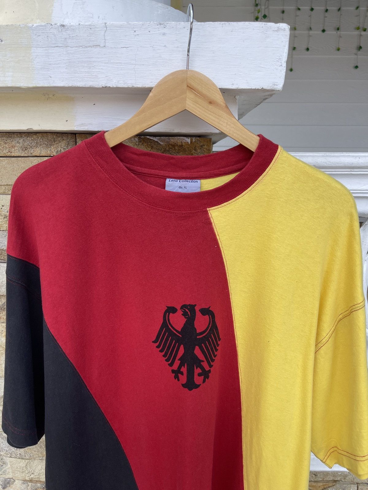 Vintage Last Drop🔥Rare🔥Vintage Deutschland Germany T-Shirt Size US XL / EU 56 / 4 - 3 Thumbnail