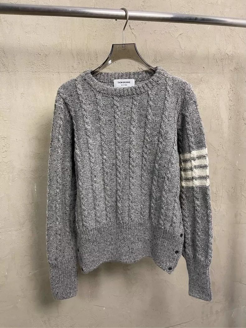 Thom Browne size3 Round collar sweater