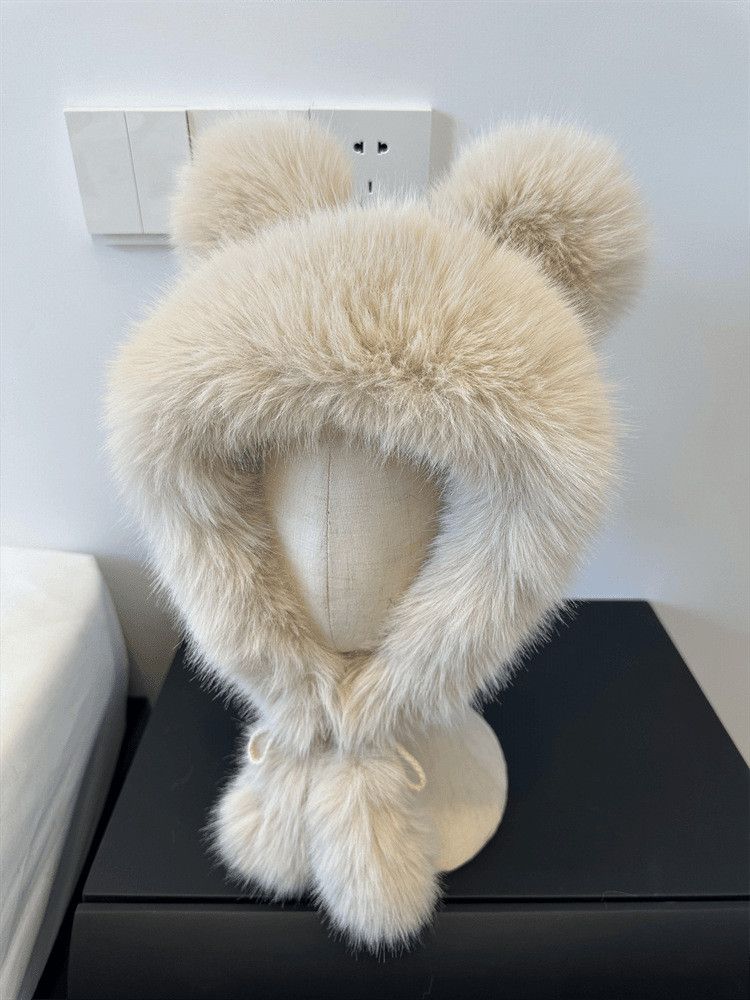 Japanese Brand × Other Cute Bear Ear with Ball Hat Size ONE SIZE - 1 Thumbnail
