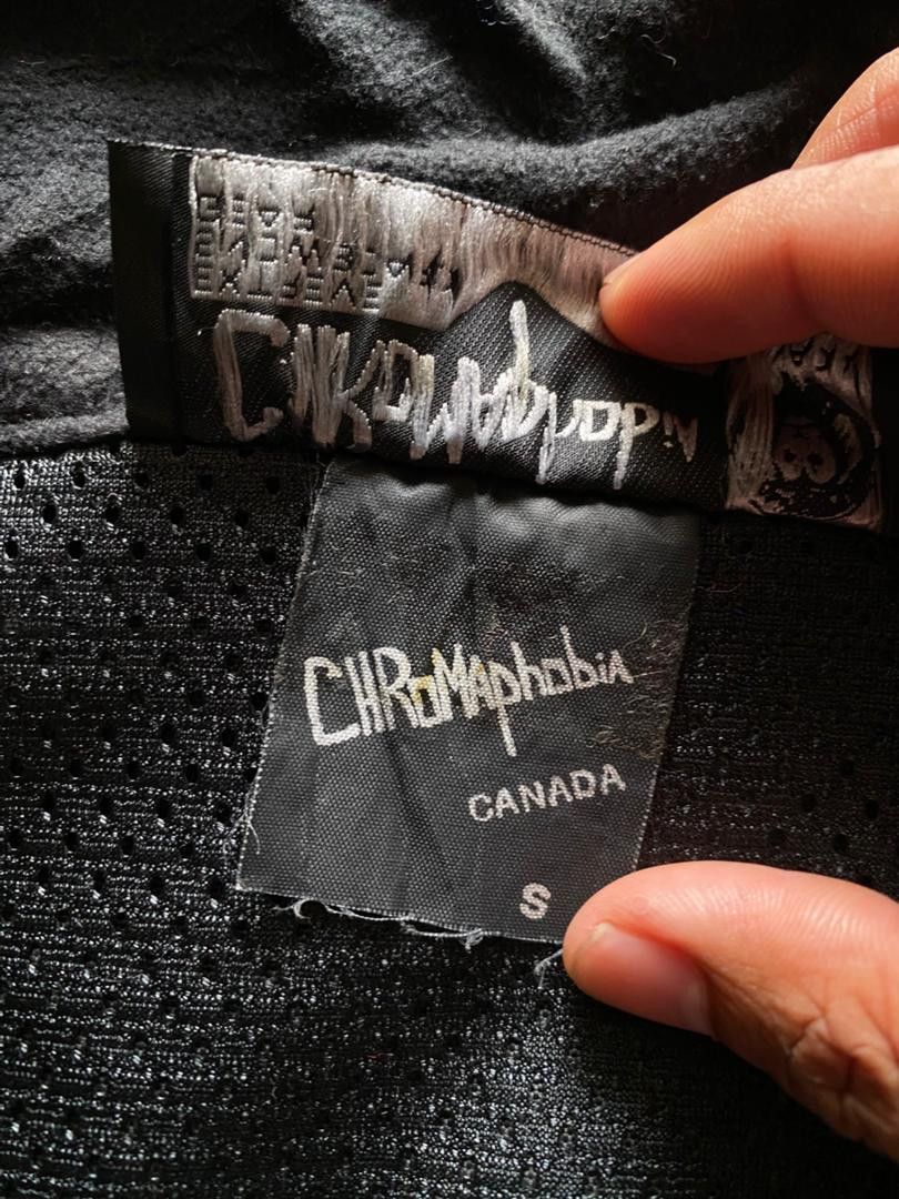 Japanese Brand 90s💥Chomaphobia Mix Wool Rare Jacket Size US L / EU 52-54 / 3 - 8 Thumbnail