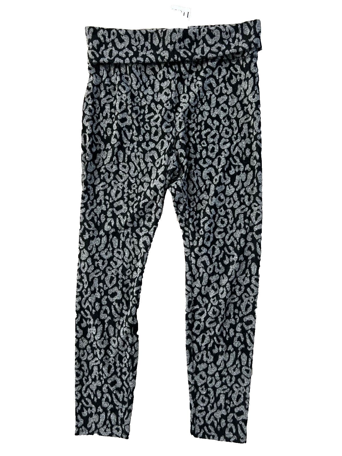 Other HUE U22750H Ultra Brushed Leggings Leopard Grey ( L ) Size 32" / US 10 / IT 46 - 6 Thumbnail