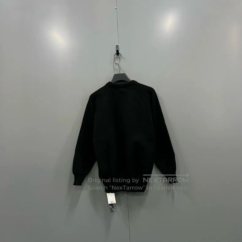 Comme des Garcons Comme Des Garcons Black Logo Printed Knitwear, Size L Size L / US 10 / IT 46 - 2 Thumbnail