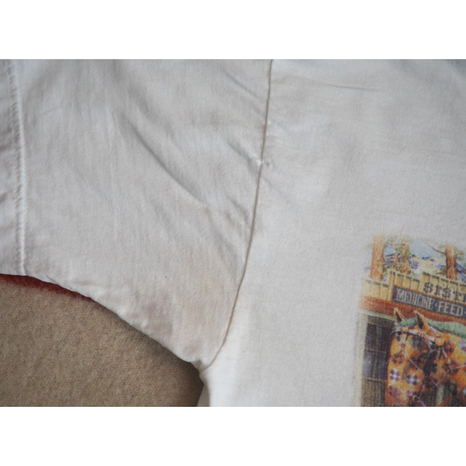 Jerzees VTG Y2K Jerzees 2001 Sisters Oregon Quilt Folk Art Show White Tee T-Shirt S Unisex Cotton Short Sleeve Graphic Tee Size US S / EU 44-46 / 1 - 6 Thumbnail