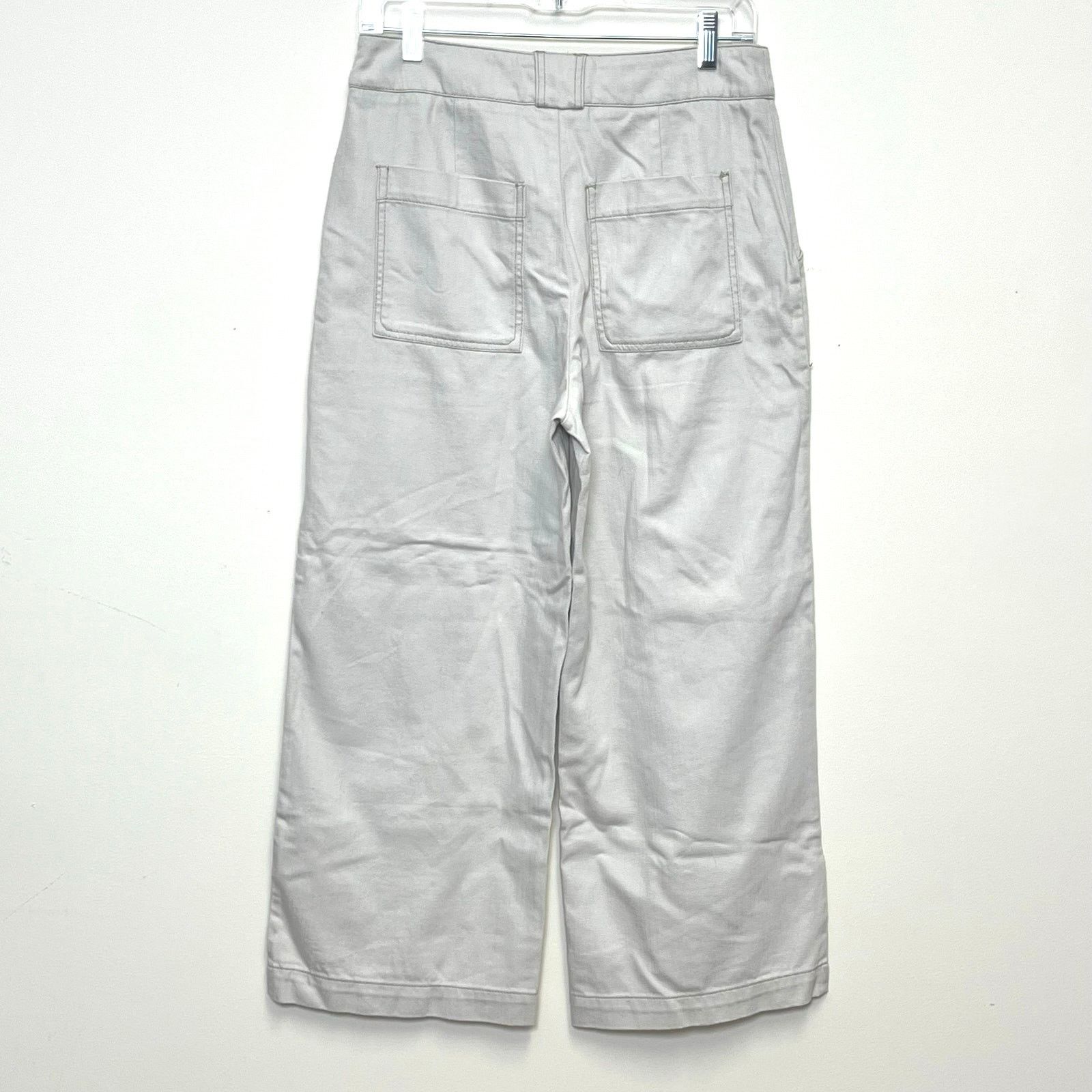 Anthropologie By Anthropologie Cropped Wide Leg Cargo Pants Size 6 Size 28" / US 6 / IT 42 - 2 Thumbnail