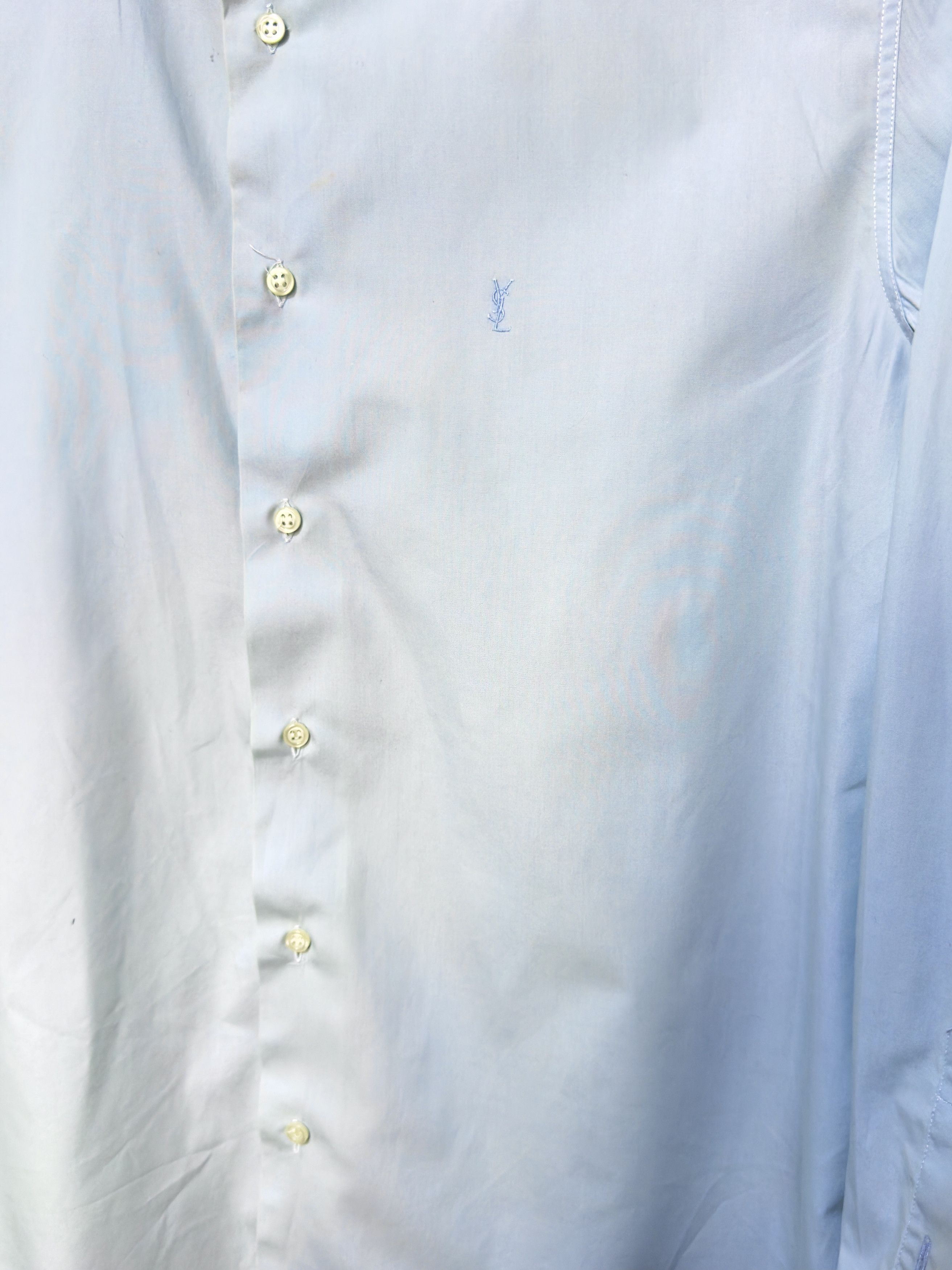 Yves Saint Laurent 🔥 ysl casual No pocket shirt Yves Saint Laurent size L Size US L / EU 52-54 / 3 - 3 Thumbnail