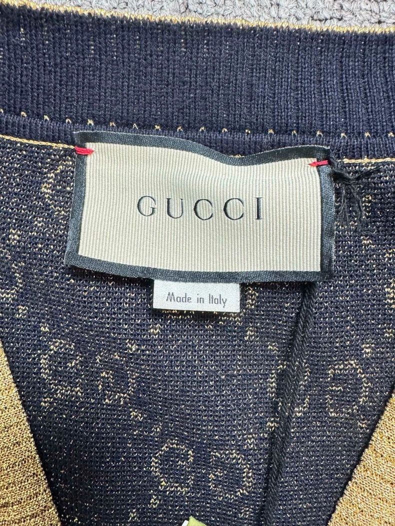 Gucci Gucci Logo Knit Cardigan in New Condition-2506 Size US M / EU 48-50 / 2 - 4 Thumbnail