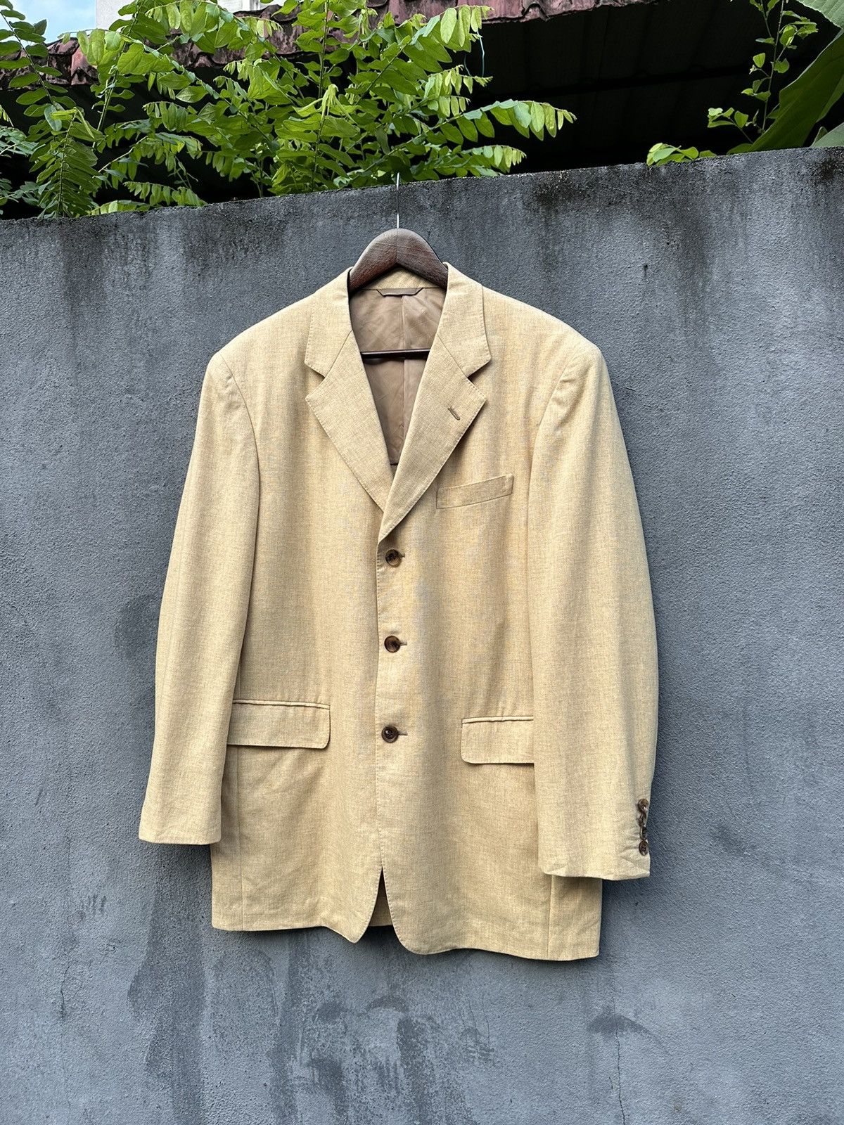 Christian Dior Monsieur Vintage Christian Dior Monsieur Yellow Blazer Jacket Size US M / EU 48-50 / 2 - 1 Thumbnail