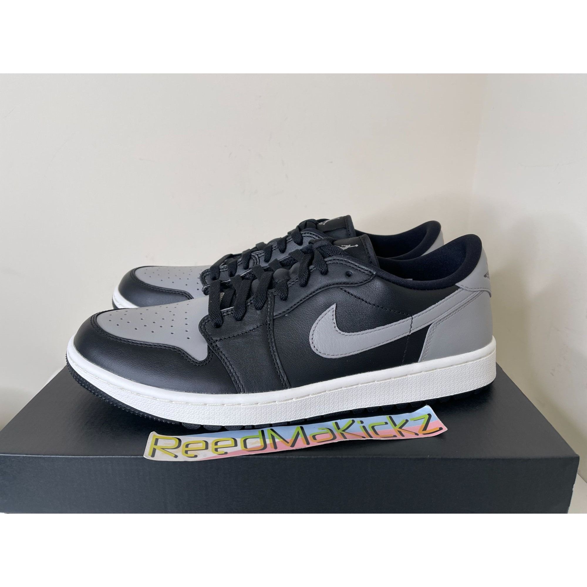 Jordan Brand Jordan 1 Low Golf Shadow Grey SPIKELESS Mens 10us Size US 10 / EU 43 - 1 Thumbnail