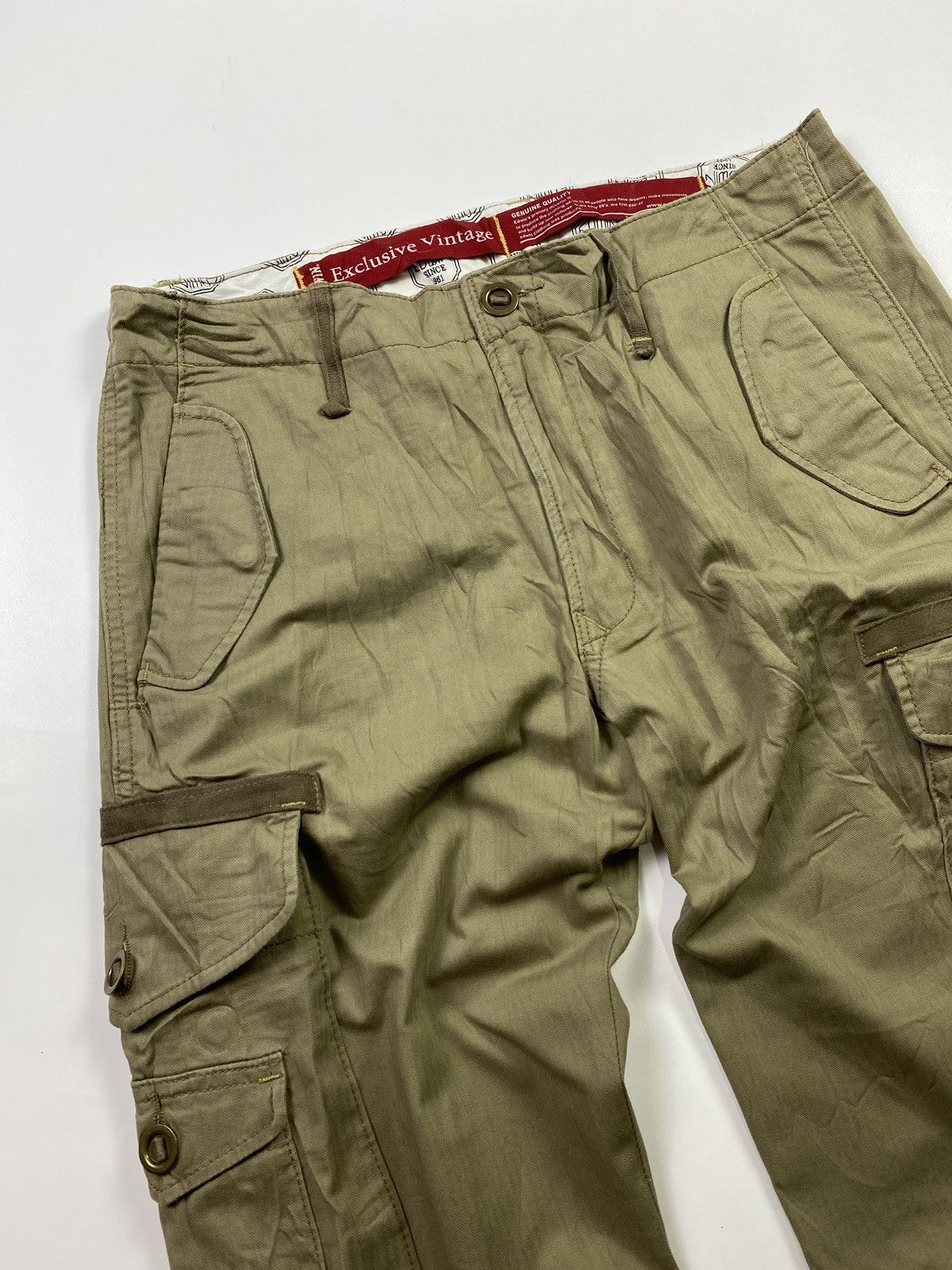 If Six Was Nine × Japanese Brand × Le Grande Bleu (L.G.B.) edwin vintage model cargo pant Size US 32 / EU 48 - 4 Thumbnail