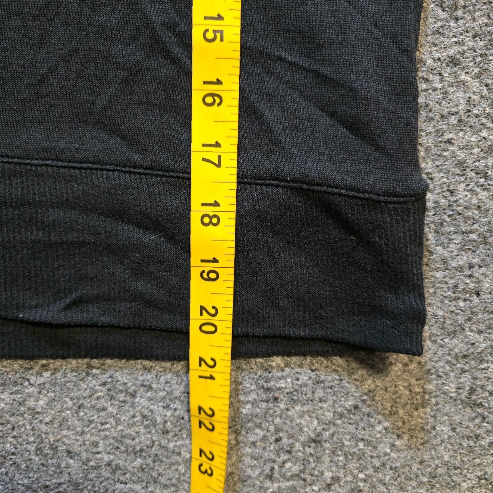 J.Crew J.CREW Top Womens S Black Lightweight Knit Turtleneck Crew Neck Boxy Casual Shirt DVX Size S / US 4 / IT 40 - 6 Thumbnail