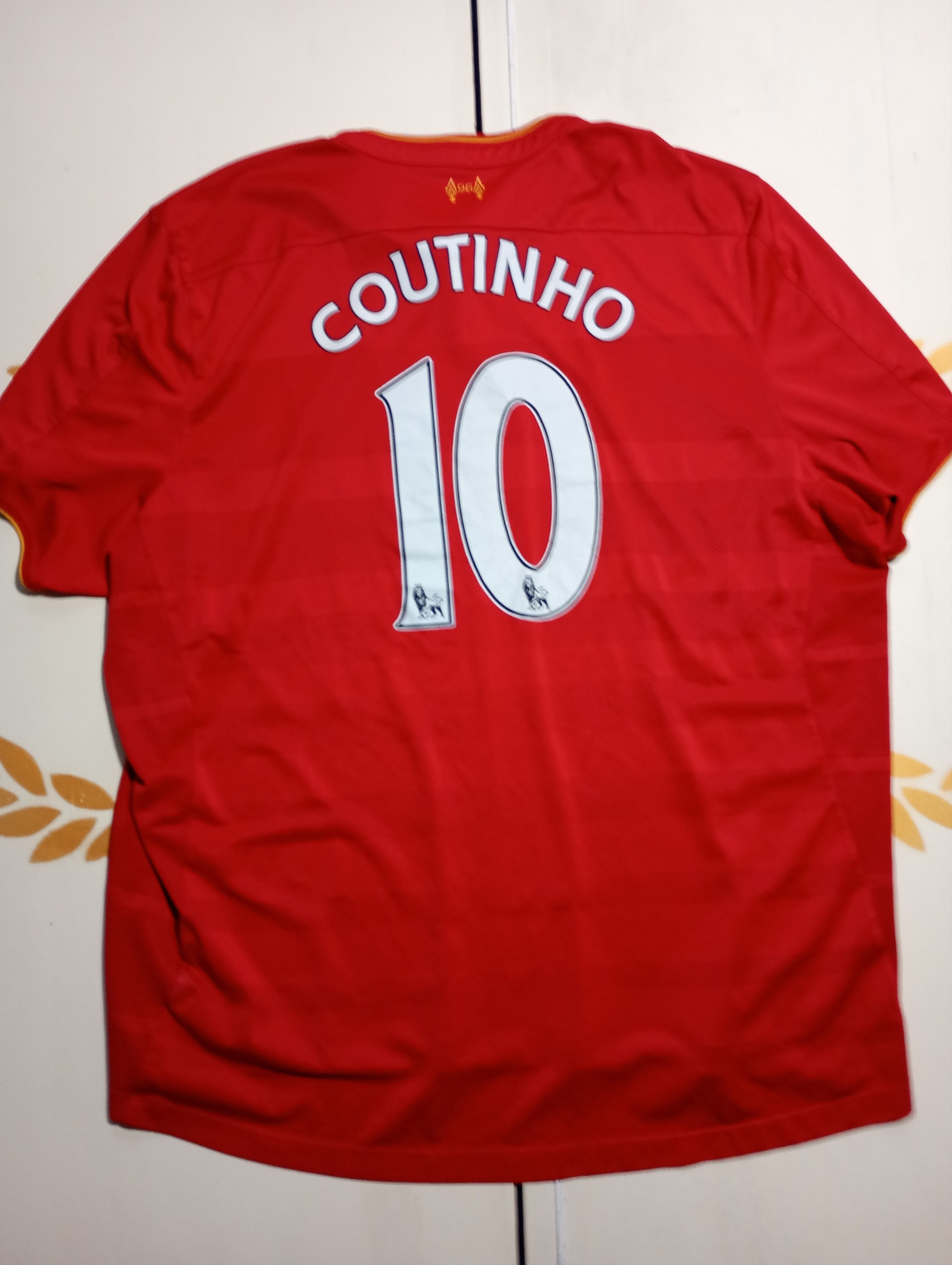 New Balance New Balance Liverpool FC Home Jersey Coutihno 2016-2017 Size US XXL / EU 58 / 5 - 13 Thumbnail
