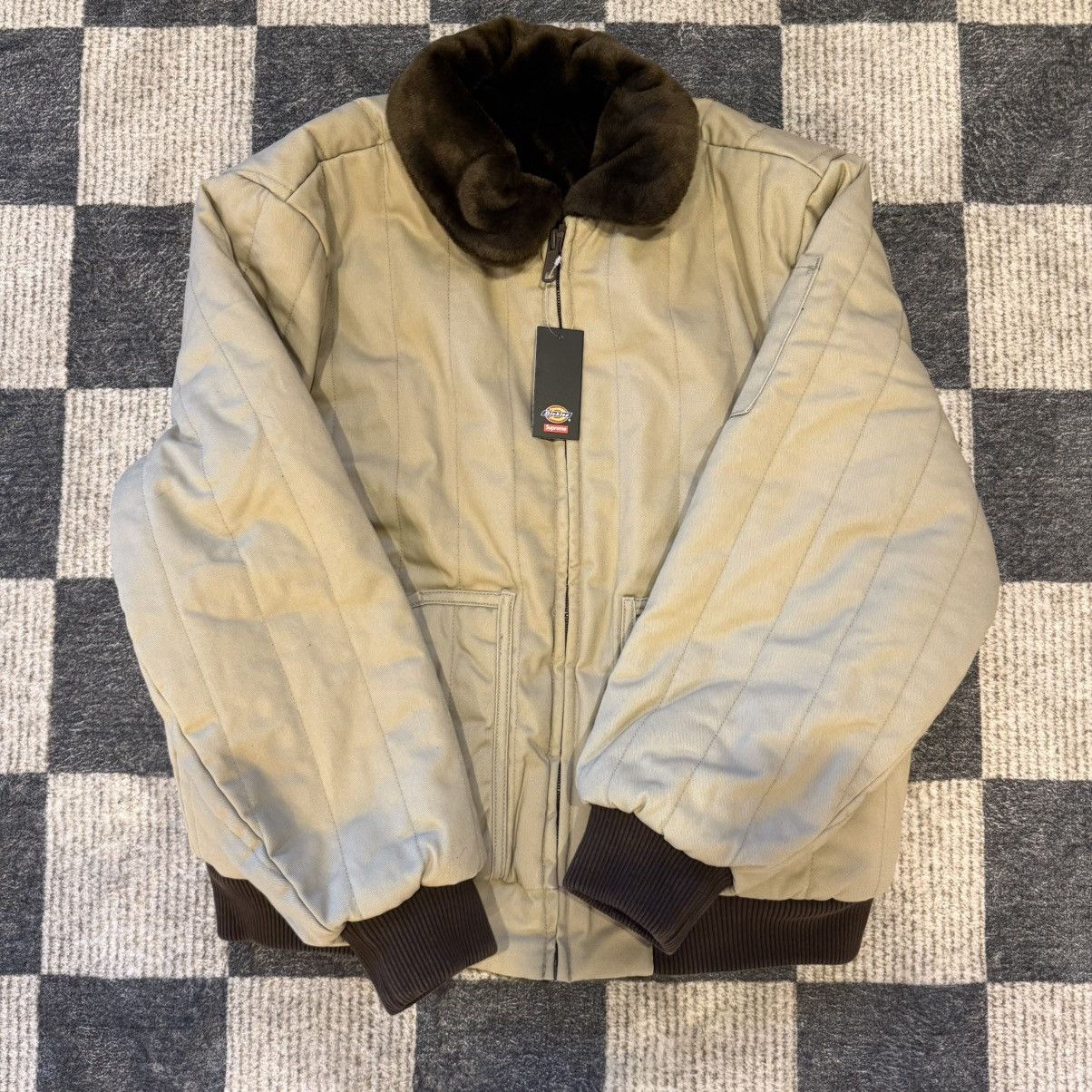 Dickies × Supreme Supreme x Dickies Reversible Quilted Faux Fur Work Jacket Size US M / EU 48-50 / 2 - 6 Thumbnail