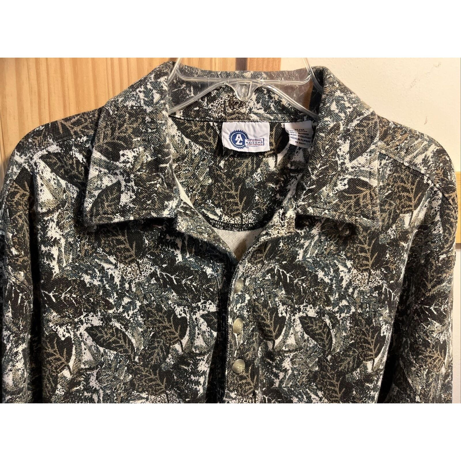 Other Arizona Jean Co. Men’s M Floral Button Cotton Hawaiian polo Size US M / EU 48-50 / 2 - 3 Thumbnail