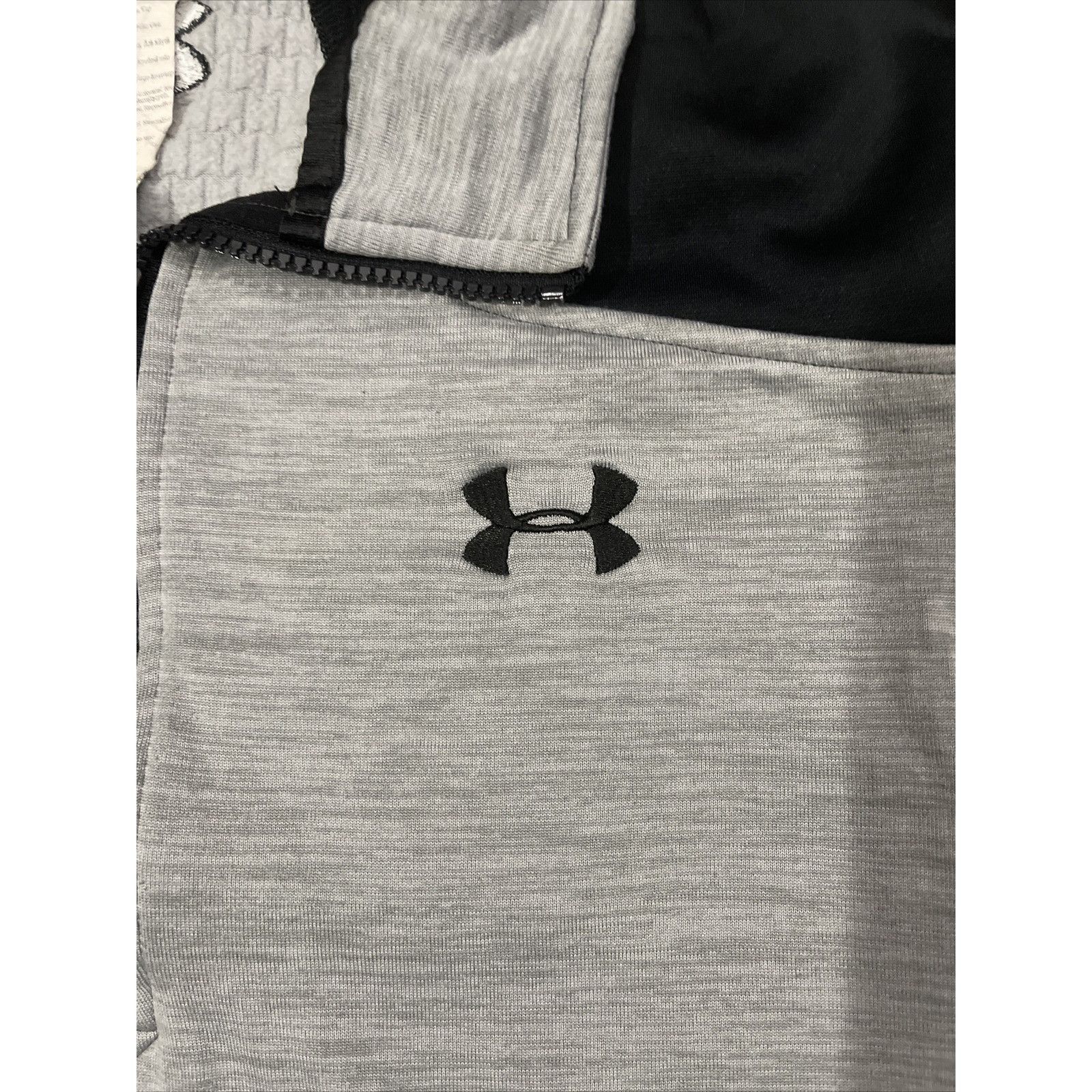 Under Armour UNDER ARMOUR 1/4 zip pullover MENS medium gray black warm ba Size US M / EU 48-50 / 2 - 2 Thumbnail