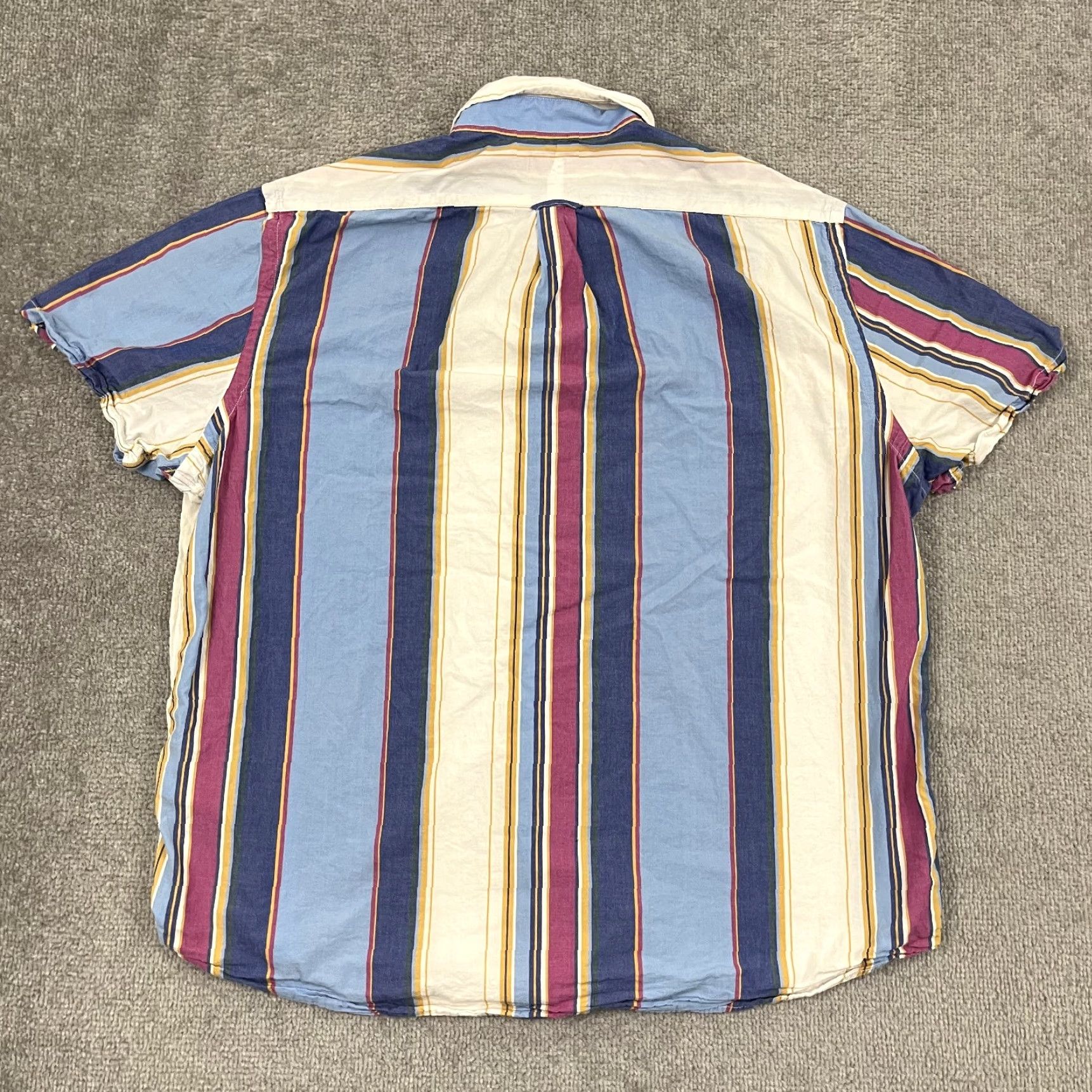 Polo Ralph Lauren Ralph Lauren Shirt Mens XL Multicolor Striped Button-Down polo pony Preppy Pony Shirt Size US XL / EU 56 / 4 - 7 Thumbnail