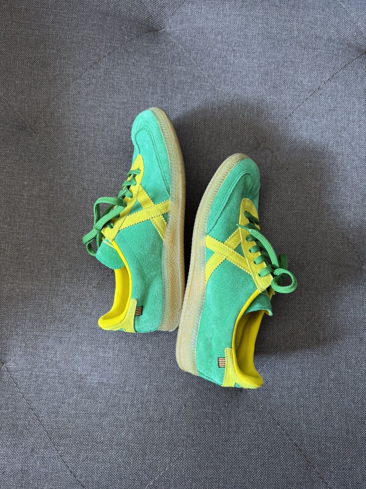 Penalty Munich From Barcelona y2k Brazil Suede Leather Low Sneakers Size US 8 / EU 41 - 3 Thumbnail