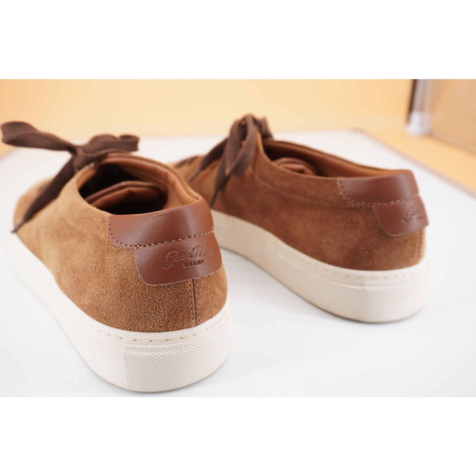 Good Man Brand Good Man Brand Edge Lo Brown Suede Top Sneakers SZ 11 $275 Size US 11 / EU 44 - 8 Thumbnail