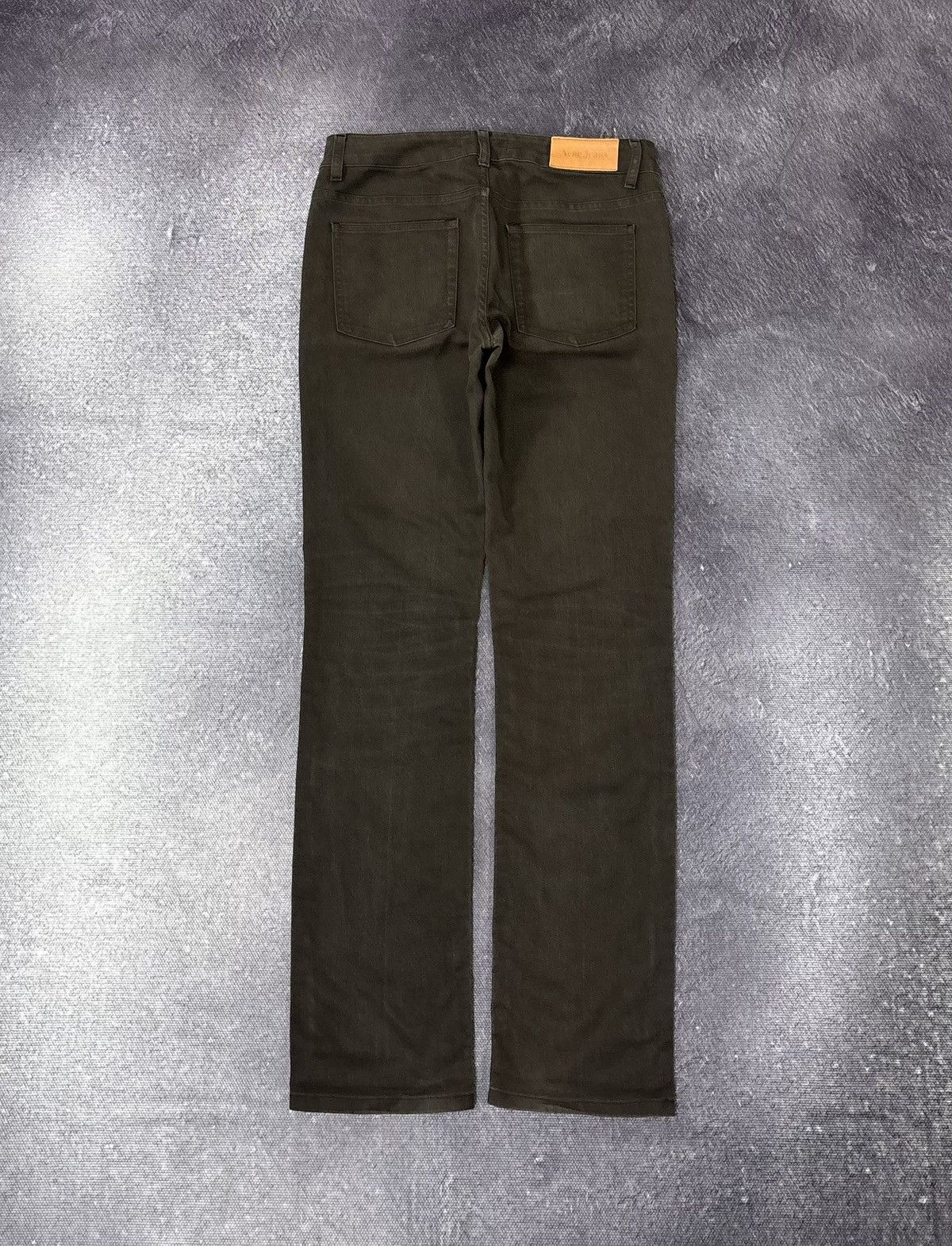 Acne Studios Acne Studios Hex Brown Ups Brown Slim Straight Denim Jeans Size 30" / US 8 / IT 44 - 2 Thumbnail