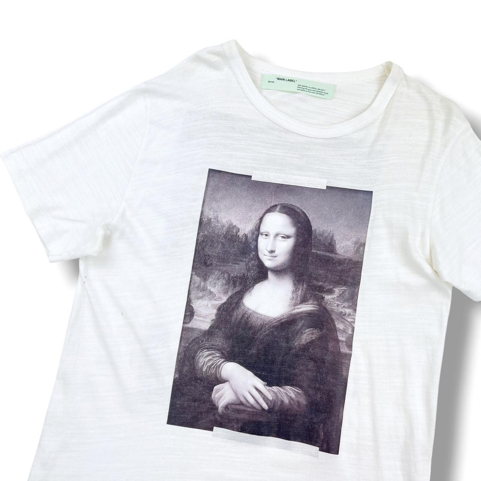 Off-White Off-White Mona Lisa White T Shirt Size US XL / EU 56 / 4 - 1 Thumbnail