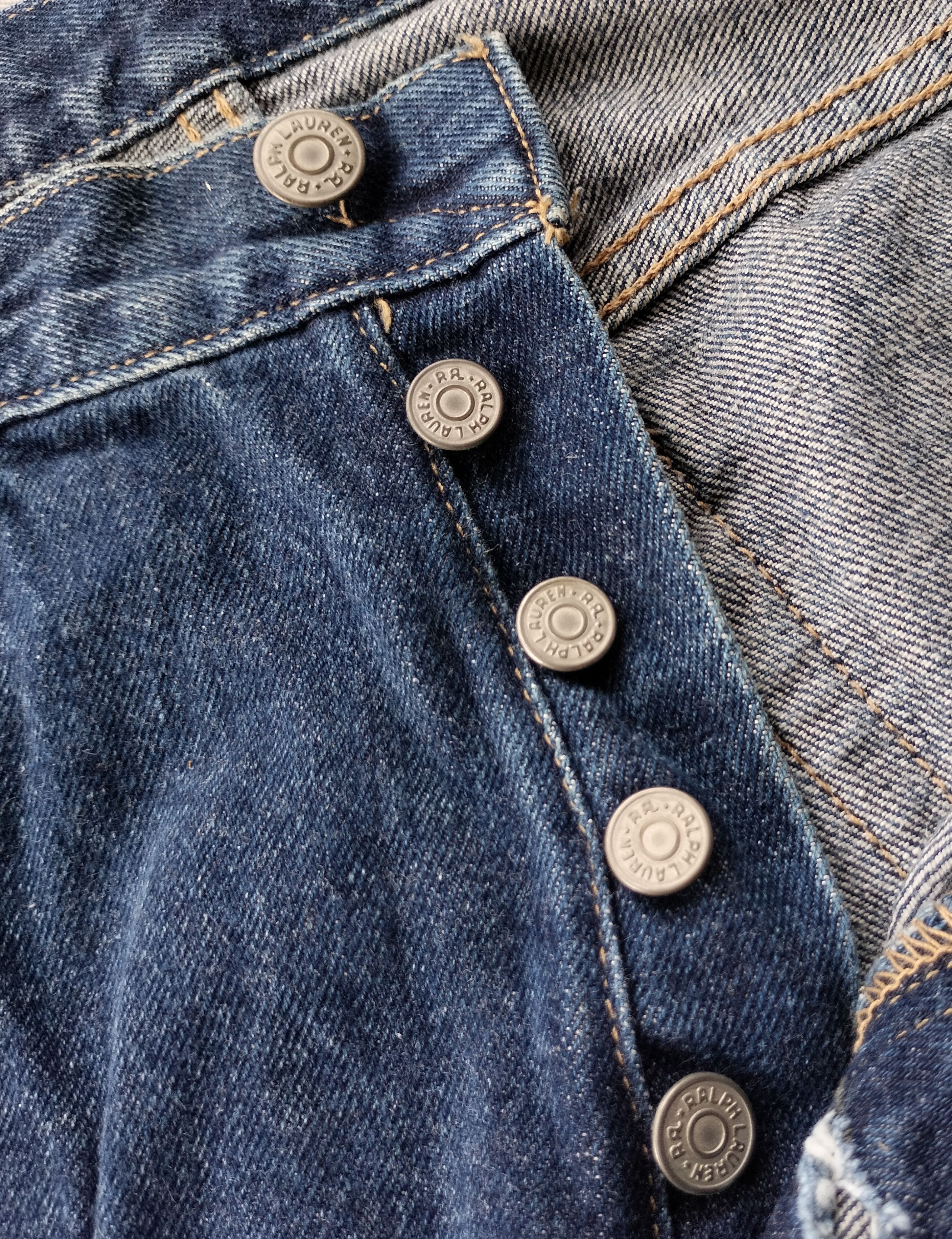 RRL Ralph Lauren Vintage double RL selvedge denim Size US 31 - 8 Thumbnail