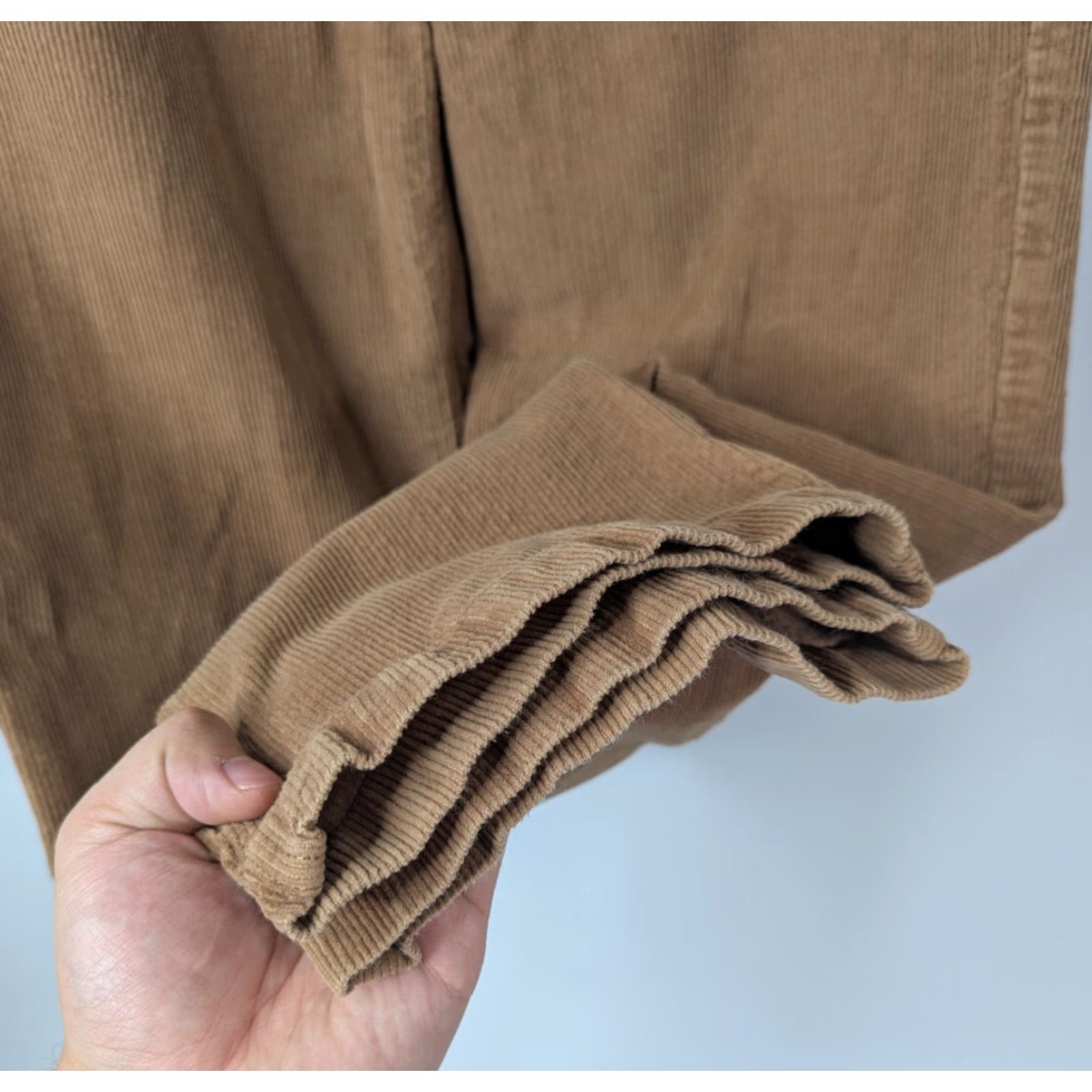 Vans Vans Pants Women's 26 Khaki Tan Brown Corduroy High Waist Pants Skater Y2K Size 26" / US 2 / IT 38 - 2 Thumbnail