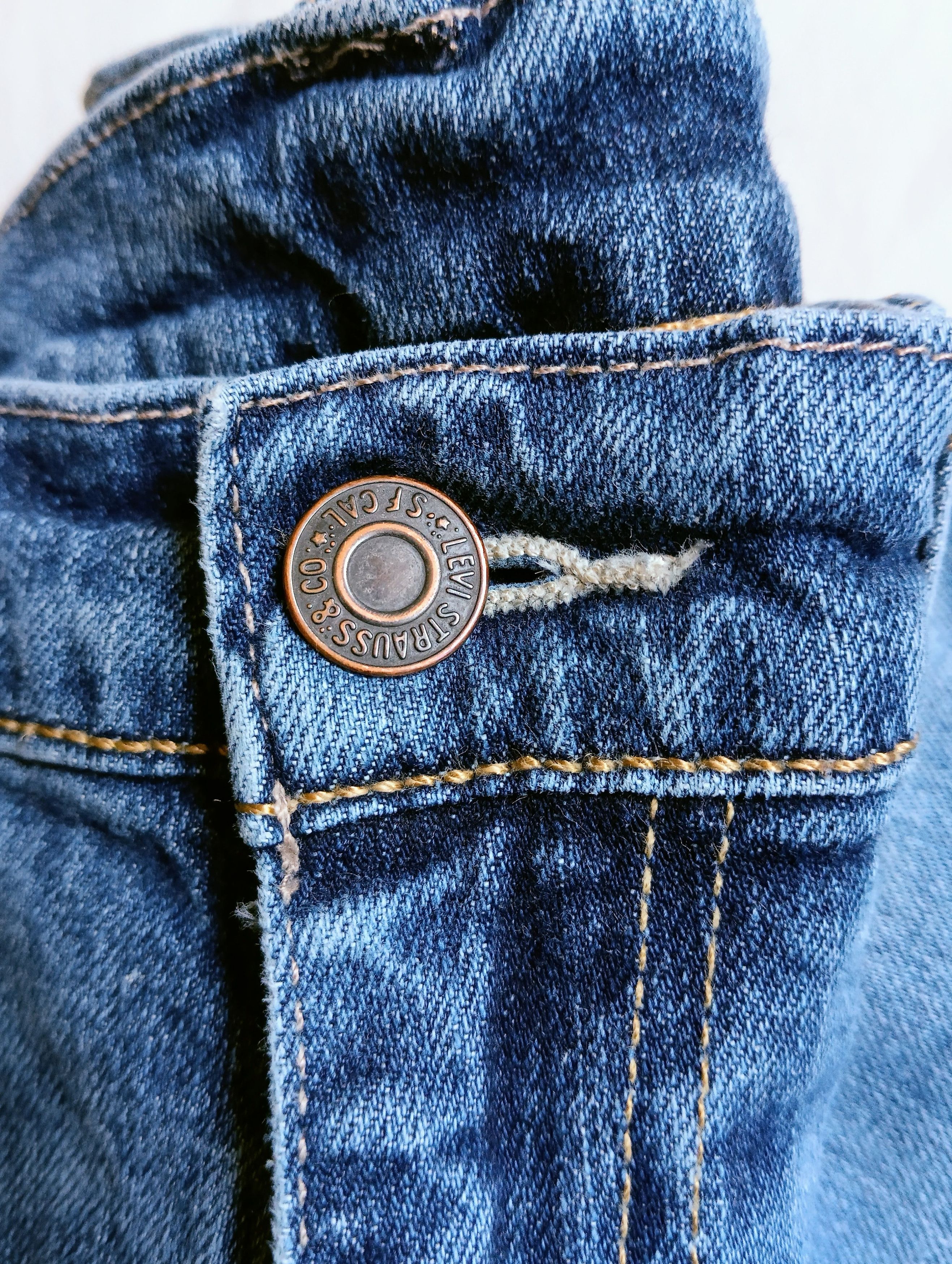 Levi's evi's 1st Generation Engineered Jeans Twisted Leg (2000) Size US 32 / EU 48 - 5 Thumbnail