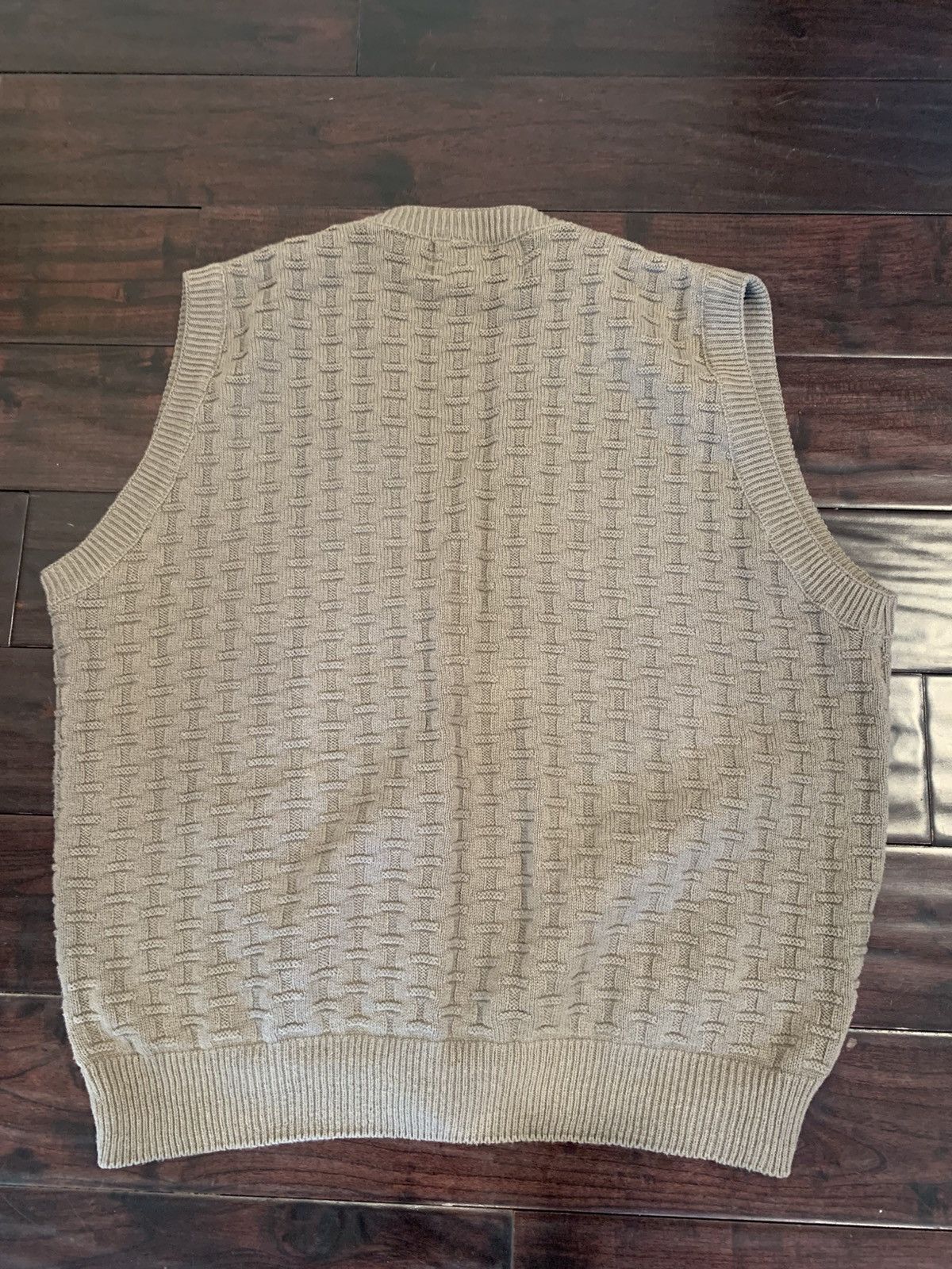 Vintage Vintage 90s Shenandoah Knit Sweater / Cardigan Vest Mens Size US XL / EU 56 / 4 - 4 Thumbnail