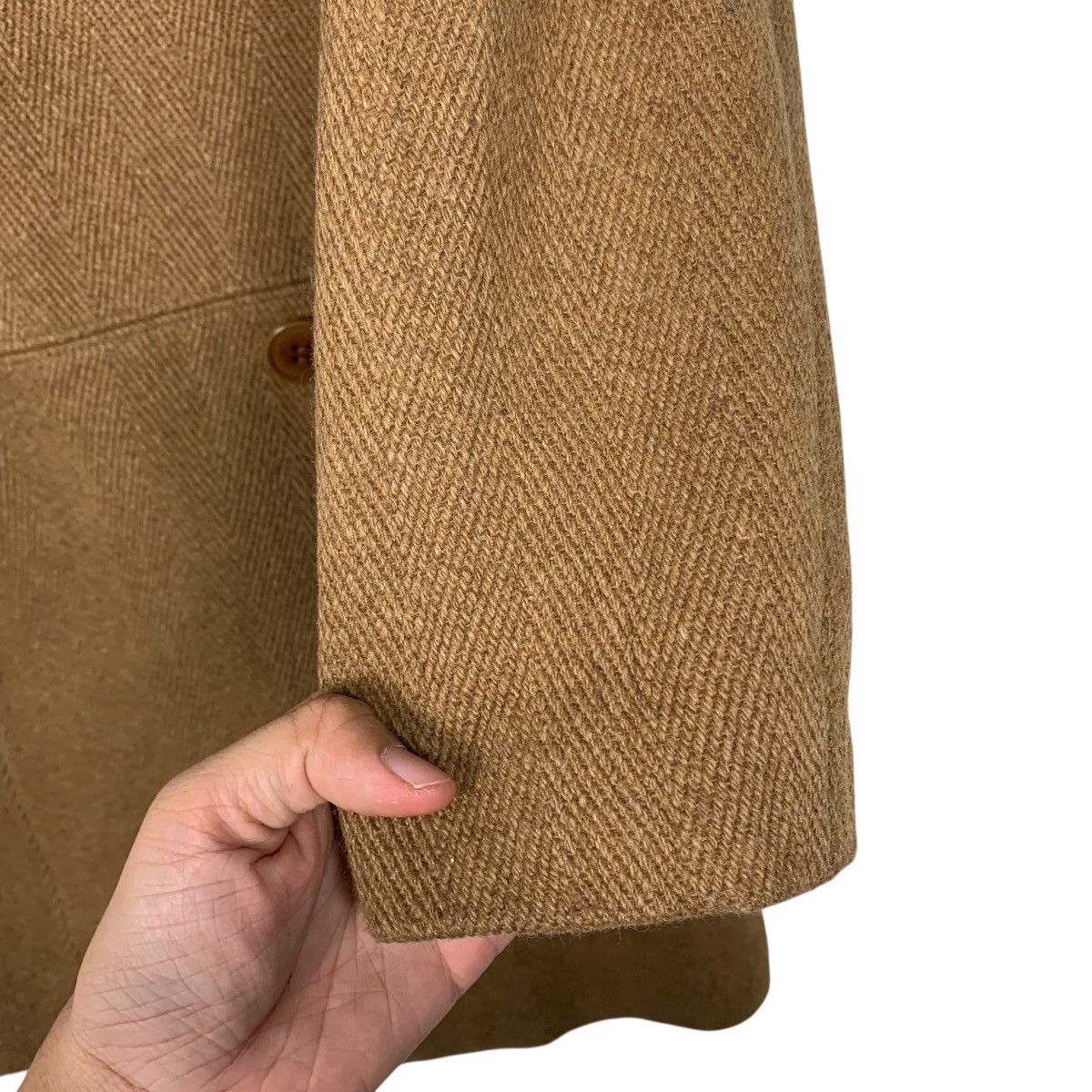 Other Banner Barrett Double Breasted Herringbone Coat Size XS / US 0-2 / IT 36-38 - 13 Thumbnail
