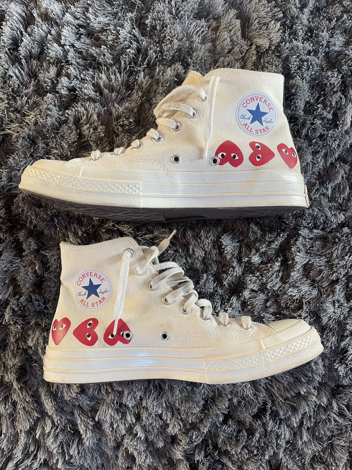 Converse × Vintage Vintage Original Converse Chuck Jaylor ALL STAR UK 9 White Size US 11.5 / IT 41.5 - 1 Thumbnail