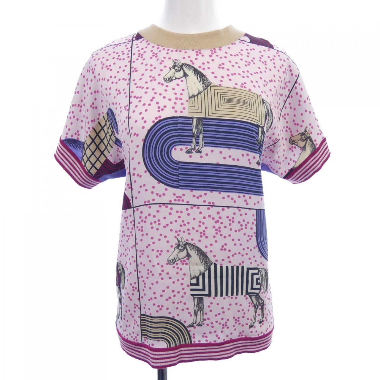 Hermes Hermes Hermes GARDE-ROBE POP Twillaine Top Textile Tops DUTY FREE for USA Size ONE SIZE - 1 Thumbnail