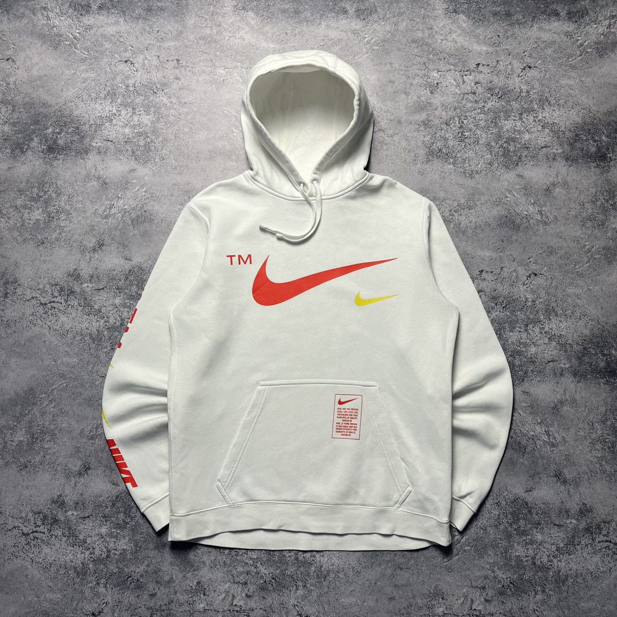 Nike Nike Sportswear TM NSW Hoodie Big Swoosh Logo Y2K Streetwear Size US M / EU 48-50 / 2 - 1 Thumbnail