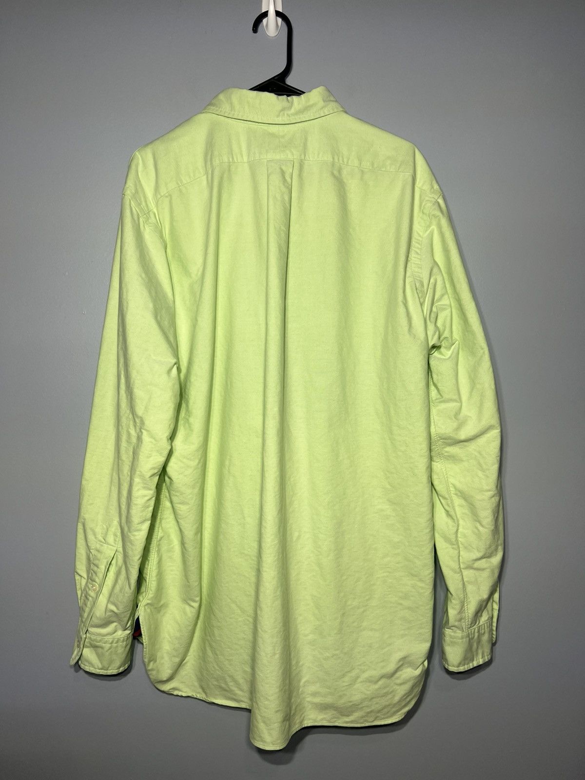 Polo Ralph Lauren Ralph Lauren Polo Shirt Mens XL Button Down Mint Green Lime Size US XL / EU 56 / 4 - 4 Thumbnail