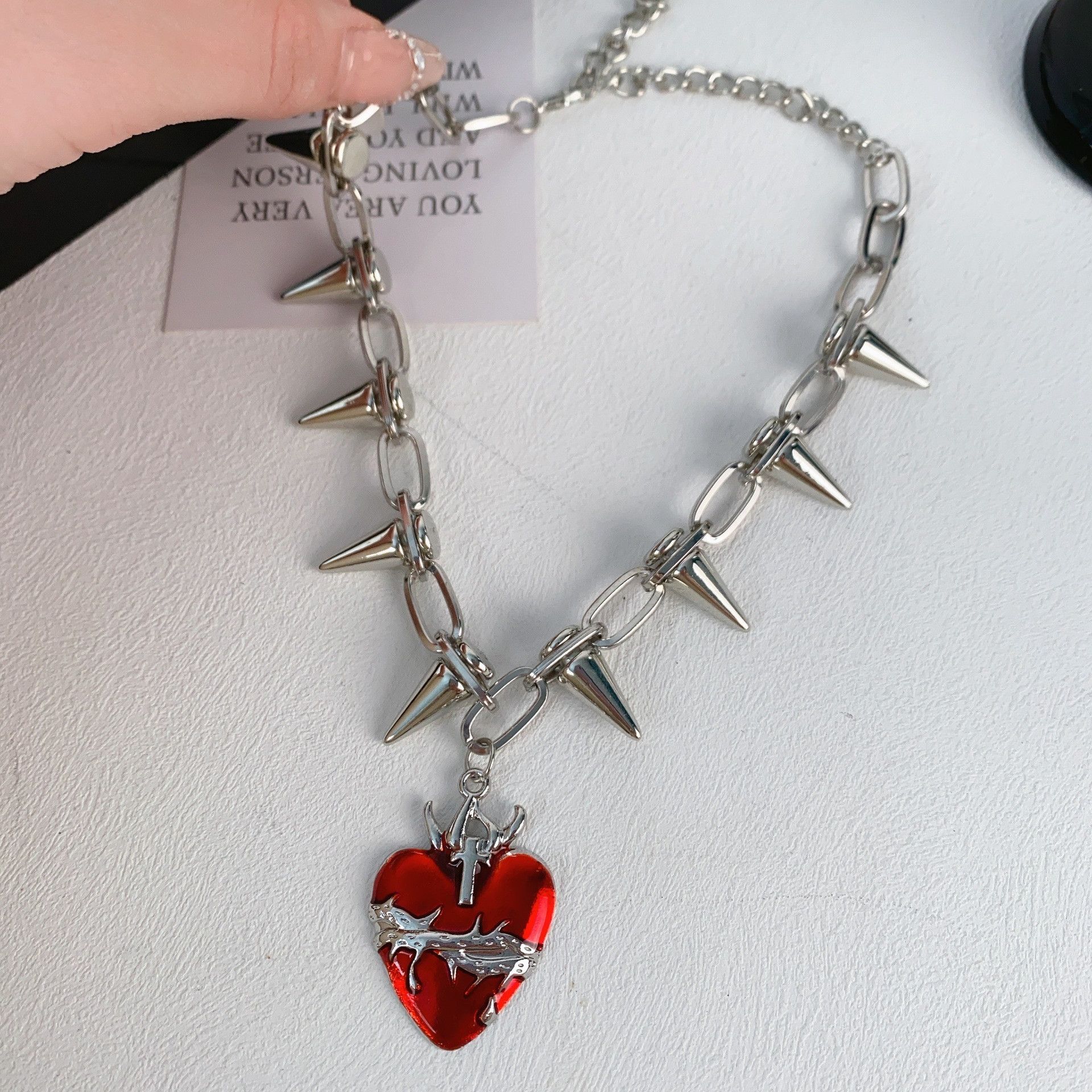 Other Thorny Heart Matchless STEAL! Y2K Chains Necklace Chain Size ONE SIZE - 3 Thumbnail