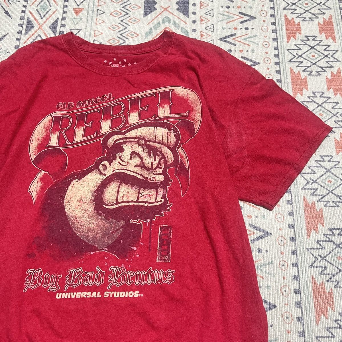 Fuck Art, Make Tees Classic Cartoon Brutus Popeye T-Shirt Size US L / EU 52-54 / 3 - 3 Thumbnail