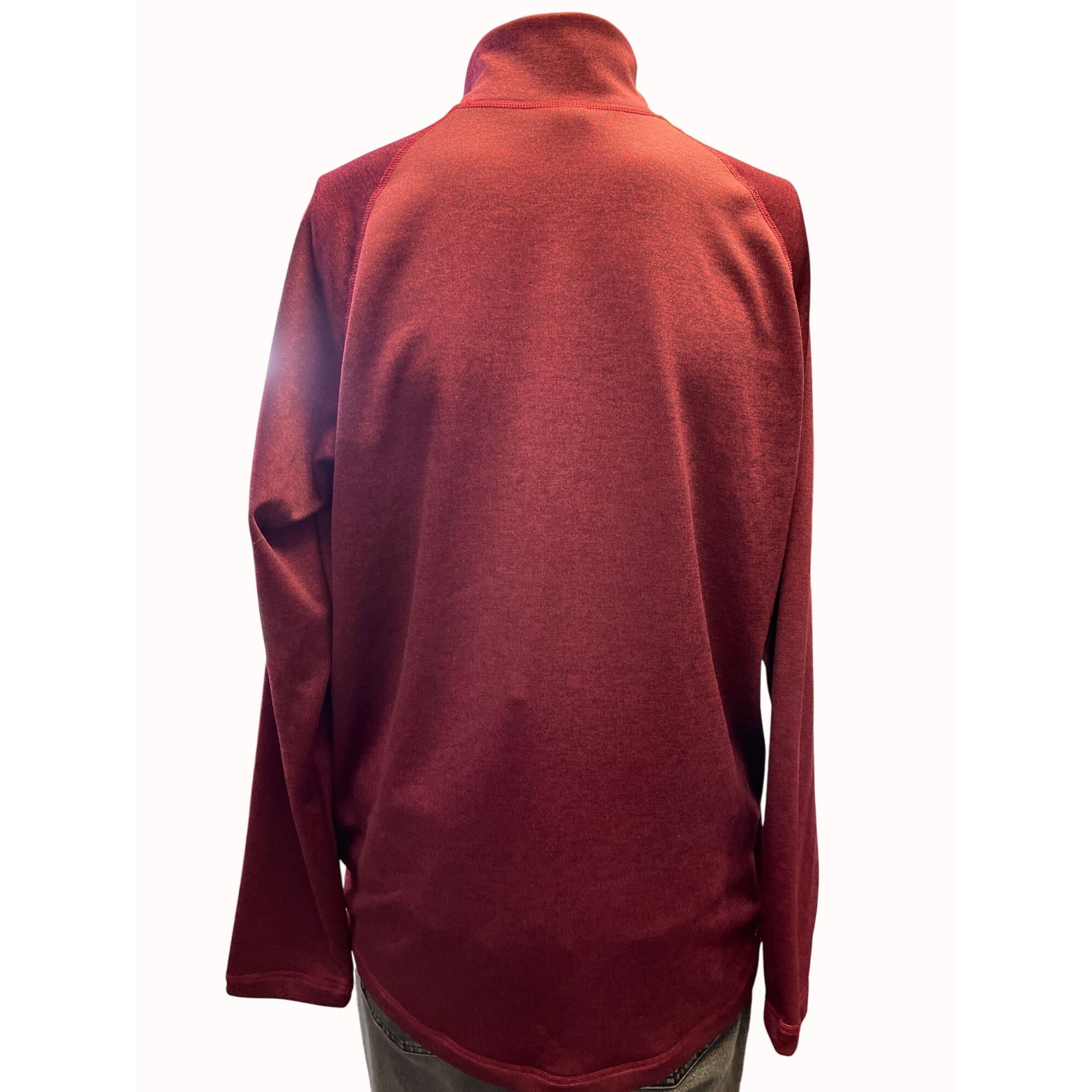 Adidas Adidas Mens Burgundy Quater Zip Pullover Size L SKU 6702 Size US L / EU 52-54 / 3 - 2 Thumbnail