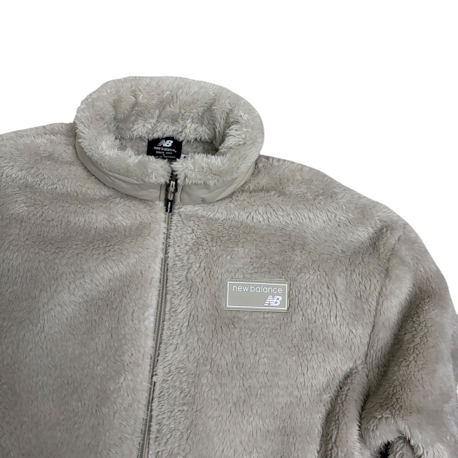 New Balance NEW BALANCE Faux Fur Fleece Soft Jacket Womens Small Size S / US 4 / IT 40 - 2 Thumbnail